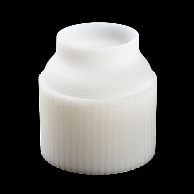 DIY Round Candle Cup Silicone Molds DIY-G094-04B-1