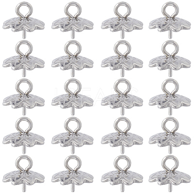 120Pcs Stainless Steel Cup Peg Bails STAS-SC0006-07-1