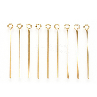 Brass Eye Pin KK-G331-09-0.7x35-1
