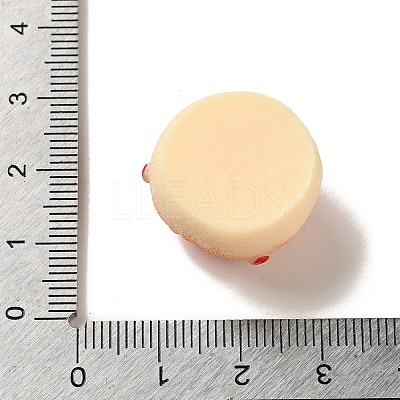 Opaque Resin Imitation Food Decoden Cabochons CRES-A058-02D-1