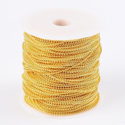 Iron Ball Bead Chains CHB001Y-G-NR-1