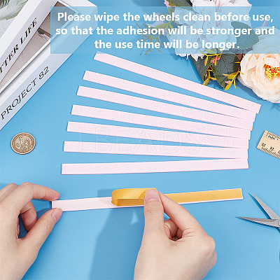 8Pcs Silicone Self Adhesive Protect Patches FIND-WH0148-096B-1