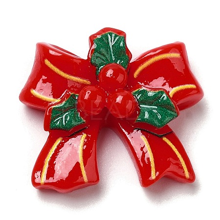 Christmas Theme Opaque Resin Cabochons LS-CRES-M022-02B-1