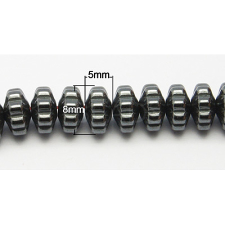 Non-Magnetic Synthetic Hematite Beads Strands X-G-D015-14-1