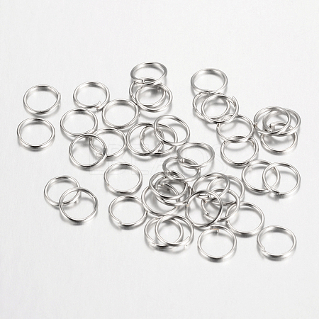Iron Open Jump Rings LS-IFIN-A018-6mm-P-1