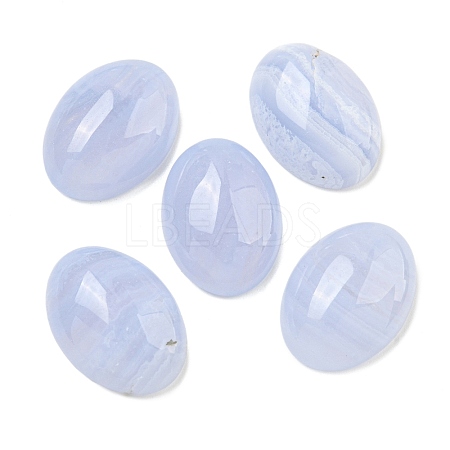 Natural Blue Lace Agate Cabochons G-I363-01C-1