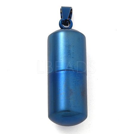 304 Stainless Steel Openable Urn Ashes Pendants STAS-M084-05E-1