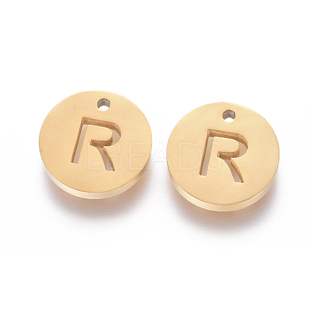 304 Stainless Steel Charms STAS-F227-11R-G-1