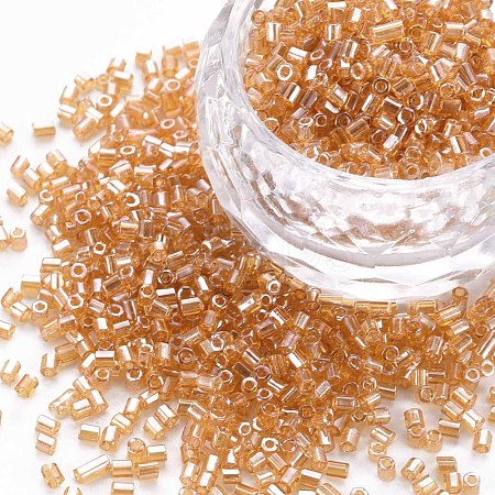 Glass Bugle Beads SEED-S032-11A-102B-1