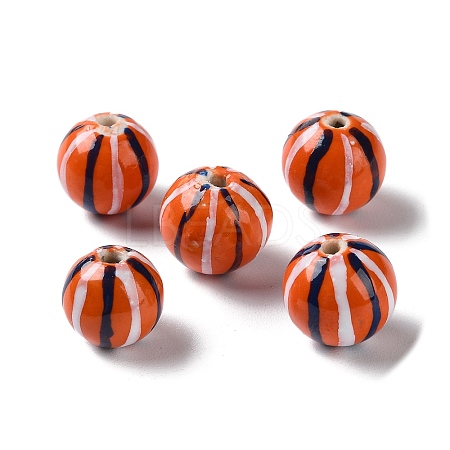 Handmade Porcelain Beads PORC-G011-07B-1