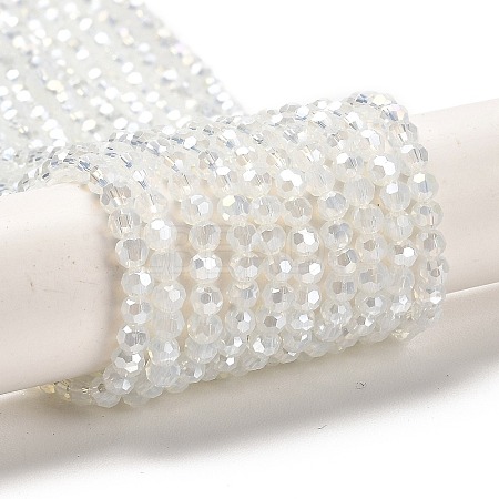 Imitation Jade Glass Beads Stands EGLA-A035-J3mm-B06-1