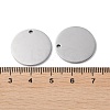 Non-Tarnish 304 Stainless Steel Pendants STAS-Q308-09O-P-3
