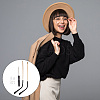 4Pcs 2 Colors Alloy Eyeglasses Arm FIND-GF0004-29-7