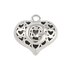 Hollow Brass Pendants for Valentine's Day KK-M289-03G-P-1