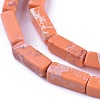 Synthetic Imperial Jasper Beads Strands G-E508-02K-3