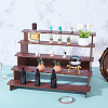 5-Tier Wood Semicircle Dessert Display Risers ODIS-WH0030-182A-2