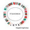 Christmas Love Resin & Acrylic Beaded Stretch Bracelets WK2852-1-2