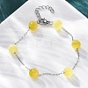 304 Stainless Steel Cable Chain Bracelets BJEW-C094-01P-03-1