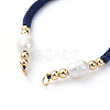 Braided Nylon Cord for DIY Bracelet Making AJEW-JB00540-04-2