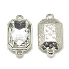 Alloy Glass Links connectors LS-PALLOY-T038-10x14mm-01-2