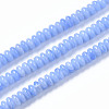 Synthetic Blue Lace Agate Beads Strands G-S366-104-1