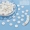  Natural Freshwater Shell Beads SHEL-NB0001-41-4