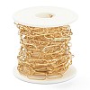 PVD Vacuum Plating 304 Stainless Steel Cable Chain STAS-B020-02G-3