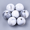 Acrylic Beads OACR-T008-11B-10-1