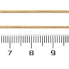 Long-Lasting Plated Brass Snake Chain Necklaces NJEW-K112-04G-NF-3