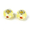 Handmade Lampwork European Beads LAMP-Q029-03B-3