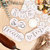 Flat Round Wood Box Labels DIY-BC0015-89B-4