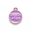 Alloy Enamel Pendants LS-X-ENAM-S124-01B-01F-3