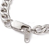 Men's 304 Stainless Steel Cuban Chains Bracelets and Necklaces Jewelry Sets SJEW-JS01158-7