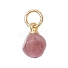 Natural Multicolor Tourmaline Faceted Dice Charms PALLOY-JF05110-01-3