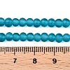Baking Paint Transparent Glass Bead Strands X-GLAA-S031-4mm-18-4