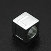 Non-Tarnish 201 Stainless Steel European Beads STAS-N090-LA062-L-1