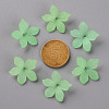 Frosted Acrylic Bead Caps MACR-S371-05A-733-3