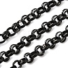 304 Stainless Steel Ring Link Chains CHS-K024-10EB-1