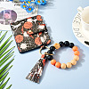 Silicone Beads Keychain KEYC-TAC00021-8