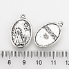 Tibetan Style Alloy Pendants X-TIBE-Q078-09AS-RS-2