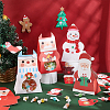 BENECREAT 24Pcs 4 Styles Christmas Folding Gift Boxes CON-BC0007-09-5