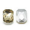 Pointed Back Glass Rhinestone Cabochons RGLA-T079-6x8mm-04-2