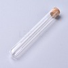 Transparent Glass Test Tubes X-CON-WH0069-48C-1