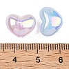 UV Plating Opaque Acrylic Beads MACR-K361-39-3