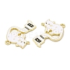 Alloy Enamel Pendants ENAM-Z004-01B-2