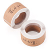 2 Rolls Rectangle Thank You Theme Paper Stickers DIY-TA0013-47B-2