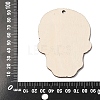Halloween Printed Wooden Big Pendants WOOD-I016-01G-3