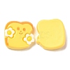 Opaque Resin Imitation Food Decoden Cabochons RESI-Z007-01E-2