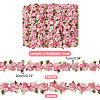   5Yards Flower Polyester Trim Ribbon OCOR-PH0001-97C-2