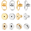 24Pcs 6 Styles Silicone Ear Nuts SIL-BBC0001-05-1